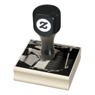 Awesome Piano Artwork Rubber Stamp