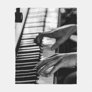 Awesome Piano Fleece Blanket