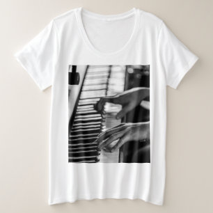 Awesome Piano Plus Size T-Shirt