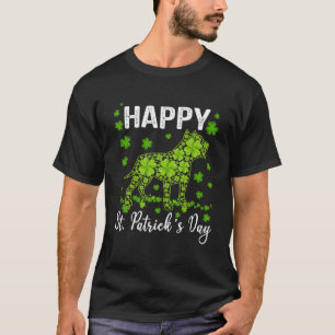Awesome Pitbull Saint Patrick's Day Dog Dad Mom T-Shirt