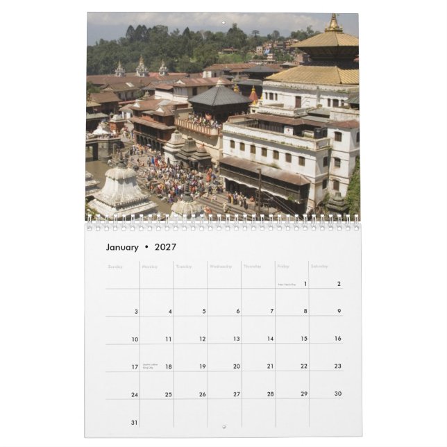 Awesome Places of the World Calendar 2012 (Jan 2027)