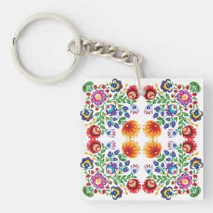 🤩Awesome polish Folk Wycinanki Key Ring