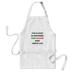 awesome portuguese mum coffee mug standard apron