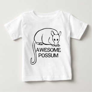 Awesome Possum Baby T-Shirt