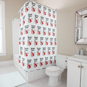 Awesome Possum Funny, Cute. Animal Lover Shower Curtain