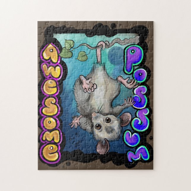 Awesome Possum! Jigsaw Puzzle (Vertical)