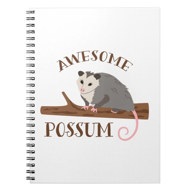 Awesome Possum Notebook (Front)