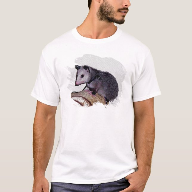 Awesome Possum Opossum T-Shirt (Front)
