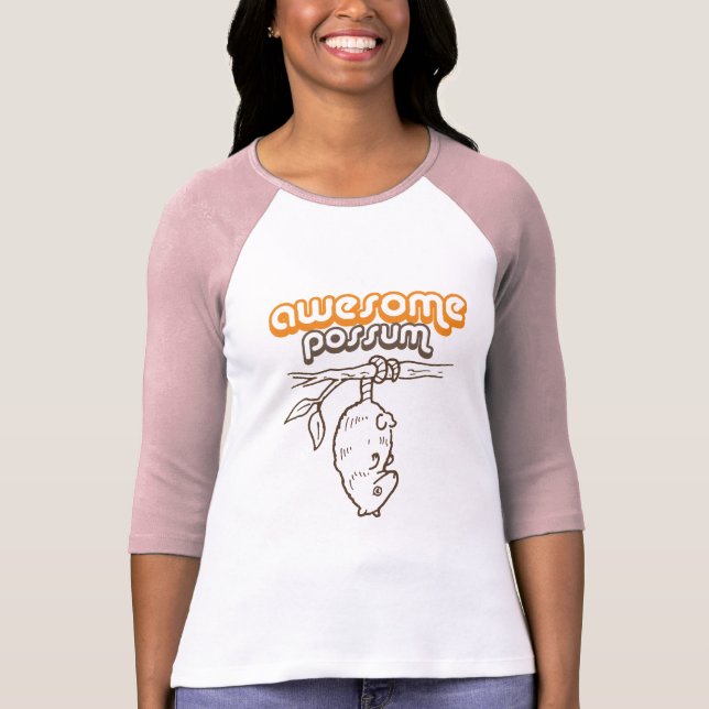 Awesome Possum T-Shirt (Front)