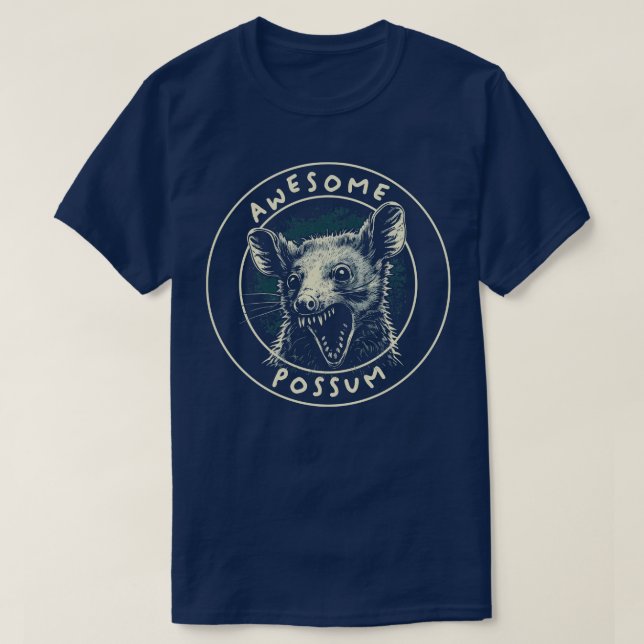 Awesome Possum T-Shirt (Design Front)