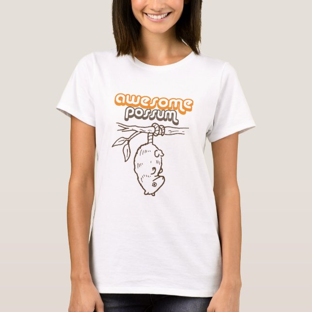 Awesome Possum T-Shirt (Front)