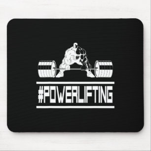 Awesome #powerlifting For Gym Rats And Powerlifter Mouse Pad