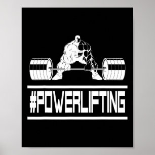 Awesome #powerlifting For Gym Rats And Powerlifter Poster
