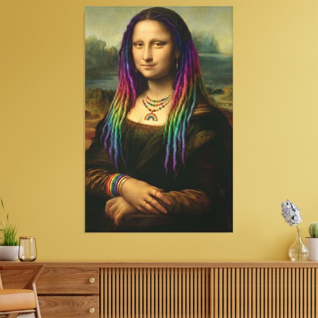 Awesome Pride Month LGBT Canvas Print (Insitu(LivingRoom))