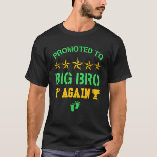 Awesome Promoted To Big Brother Again Big Bro Ag T-Shirt
