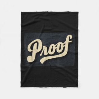 Awesome Proof Statement for Adults and Kids Fleece Blanket