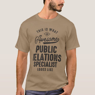 Awesome Public Relations Specialist Job vintage T-Shirt