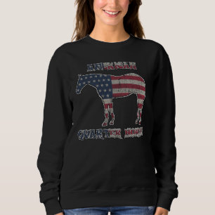 Awesome Quarter Horse Ranch Rodeo Barrel Racing Di Sweatshirt