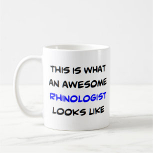 awesome rhinologist coffee mug