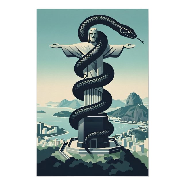 Awesome Rio De Janeiro Poster (Front)