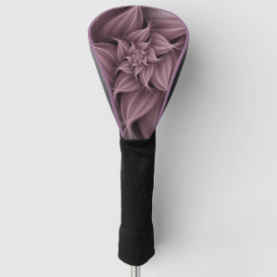 Awesome Rose Flower Fractal Golf Head Cover