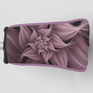 Awesome Rose lower Fractal Golf Head Cover