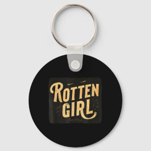 Awesome Rotten Girl Look for Speech Lovers Key Ring