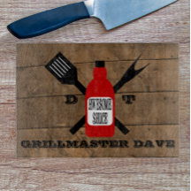 Awesome Sauce Barn Wood Look Personalised 