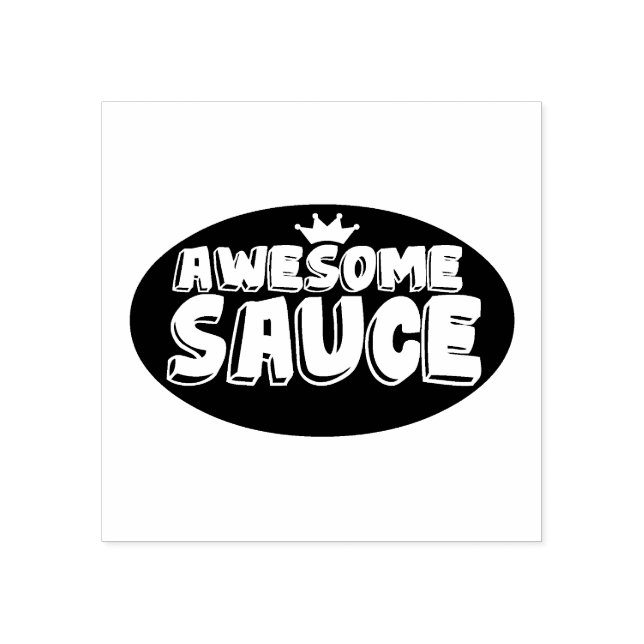 Awesome Sauce Rubber Stamp (Imprint)