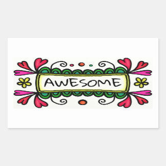 Awesome School Sticker