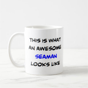 awesome seaman coffee mug