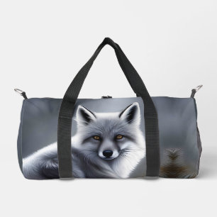 Awesome Silver Fox Duffle Bag