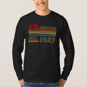 Awesome Since 1927 95th Birthday 95 Years Old T-Shirt