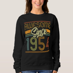 Awesome Since 1954 68th Birthday 68 Years Old Bday Sweatshirt
