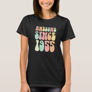 Awesome Since 1955 Birthday  67 Years Old Women Me T-Shirt