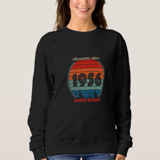 Awesome Since 1956 Cute for Birthd Sweatshirt