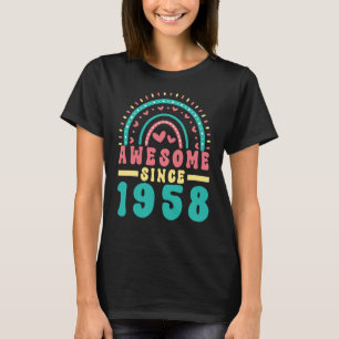 Awesome since 1958 65th birthday women 1 T-Shirt
