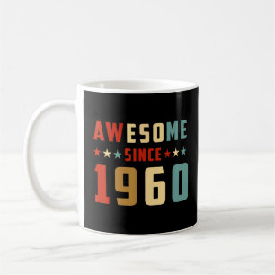 Awesome Since 1960 Birthday  Coffee Mug