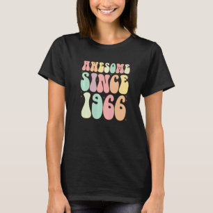 Awesome Since 1966 Birthday  56 Years Old Women Me T-Shirt