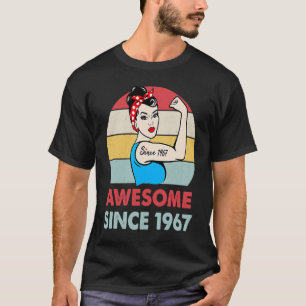 Awesome Since 1967 56 Year Old  56th Birthday T-Shirt