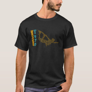 Awesome Since 1970 Wakeboard Lifestyle T-Shirt