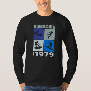 Awesome since 1979 Wakeboard lifestyle T-Shirt