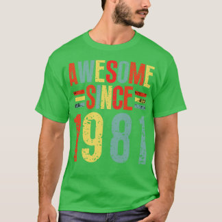 Awesome Since 1981 5 T-Shirt