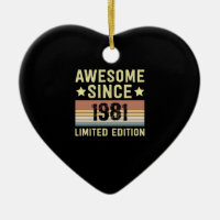 Awesome Since 1981 Birthday