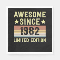 Awesome Since 1982 Birthday