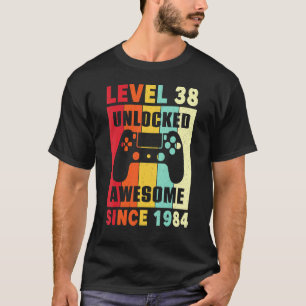 Awesome Since 1984 Vintage Controller Women Men T-Shirt