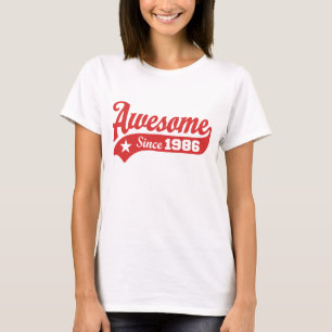 Awesome Since 1986 T-Shirt