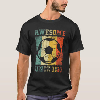 Awesome Since 1990 30 Years Old Soccer Player Birt T-Shirt
