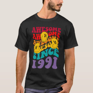 awesome since 1991 level 31 unlocked Birthday boy T-Shirt