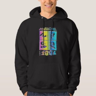 Awesome since 1991 Wakeboard lifestyle 2 Hoodie